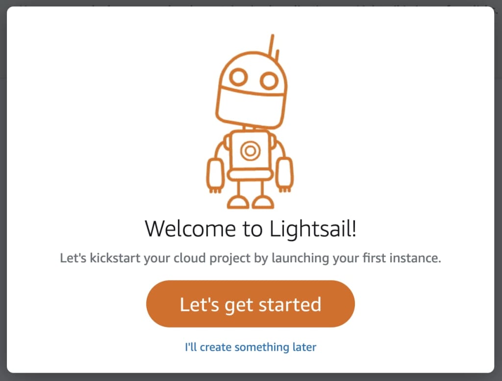 Amazon LightsailでWordPress構築 - AWSアカウント作成編